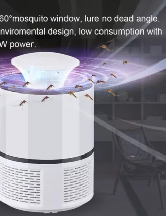Eco-Friendly Mosquito Trap – USB UV LED Bug Killer Lamp
